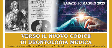Clicca per accedere all'articolo Convegno "Verso il nuovo Codice di Deontologia Medica" - Venezia 20/05/2023