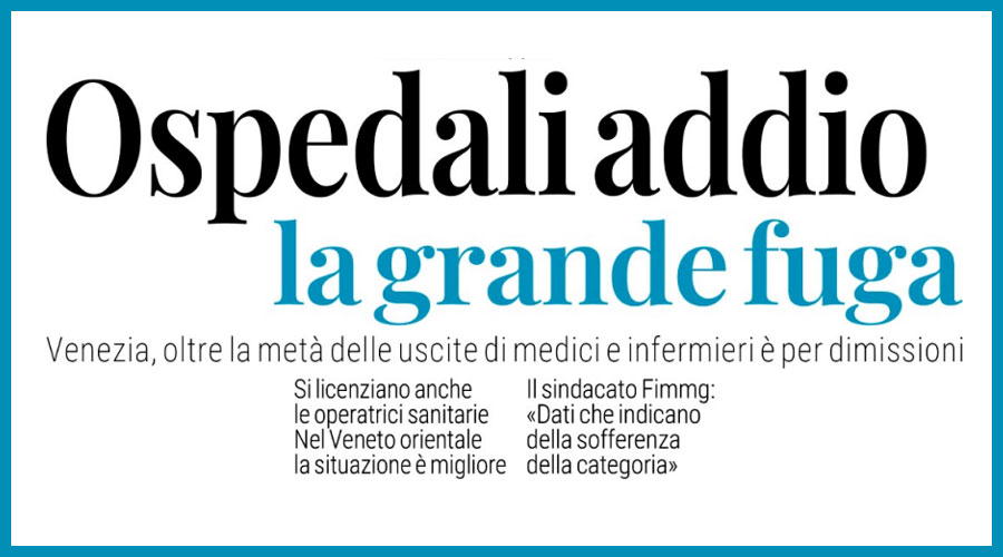 Clicca per accedere all'articolo Medici in fuga dalla sanità pubblica, Leoni: «Acquisiscono professionalità, poi se ne vanno»