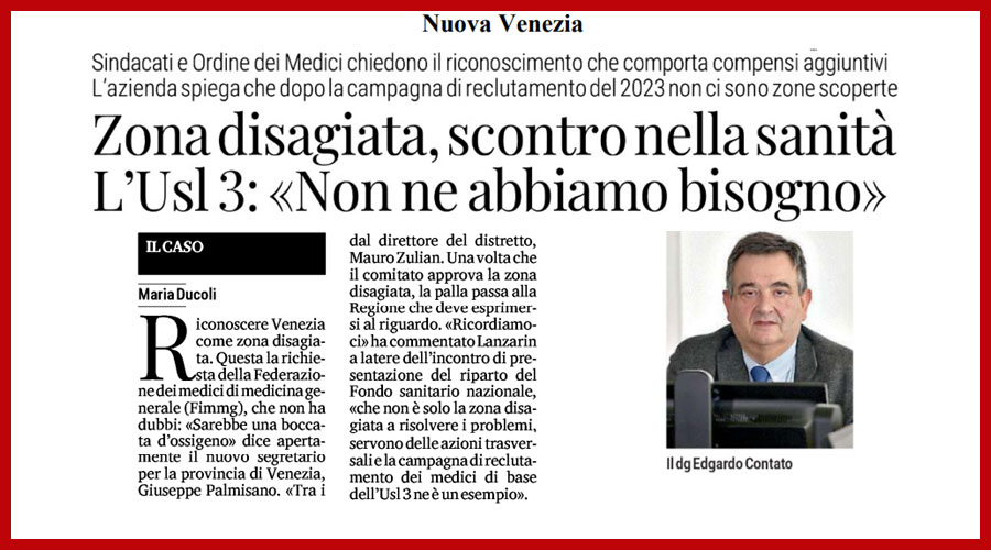 Clicca per accedere all'articolo Dichiarare Venezia zona disagiata: sulla stampa si riaccende il dibattito